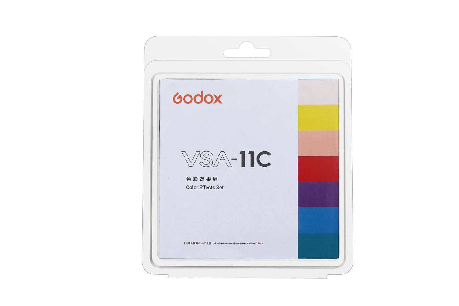 Godox VSA 11C Color Gel Filters for VSA Spotlight - Professional Lighting Accessories for Photography & Videography - Perfect for Studio, Stage, and Event Lighting Effects