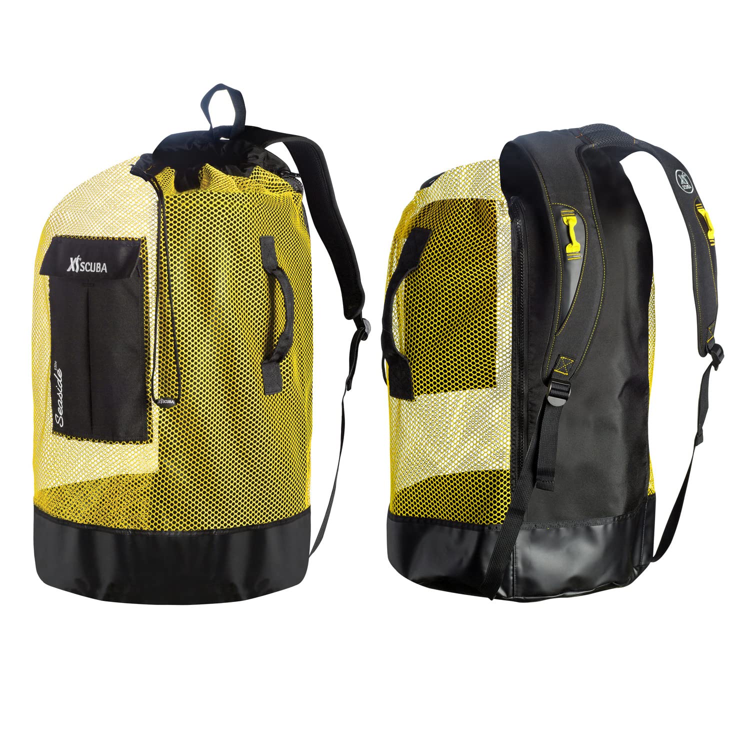 XS Scuba Seaside Elite Mesh Backpack - Lightweight Dive Gear Bag for Snorkeling, Scuba Diving & Beach Travel - Perfect for Underwater Adventures & Water Sports