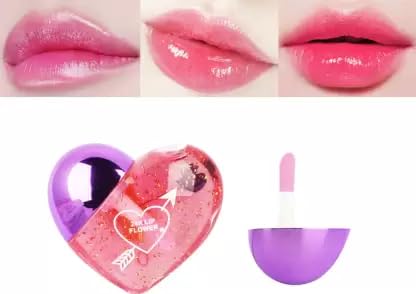 GLOW MATTE LOOK WATERPROF GEL LIP GLOSS - Long Lasting Hydrating Lip Shine for Day & Night Wear