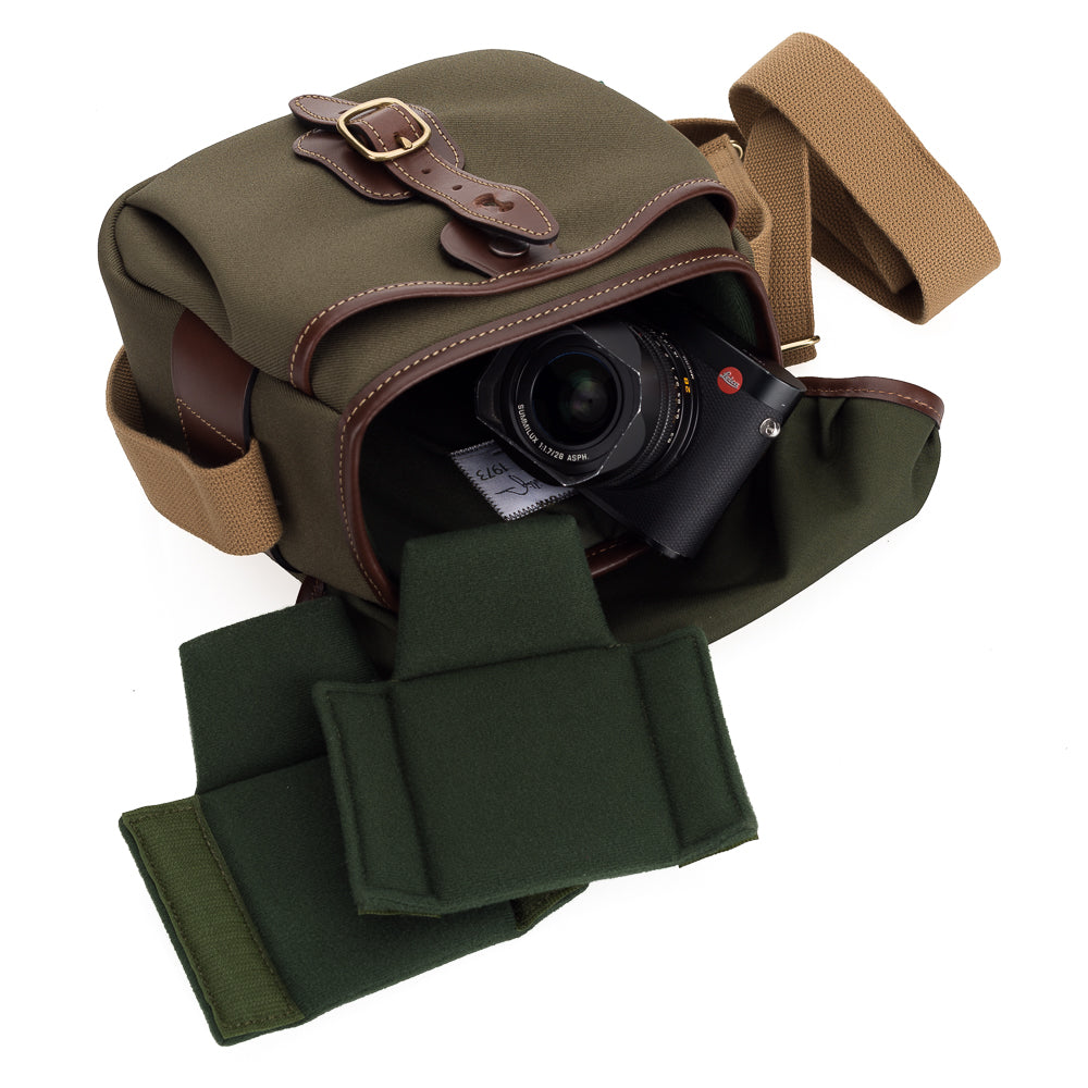 Billingham Hadley Digital Camera Bag - Waterproof & Durable Sage/Chocolate for DSLR & Mirrorless Cameras - Perfect for Travel, Hiking & Outdoor Photography