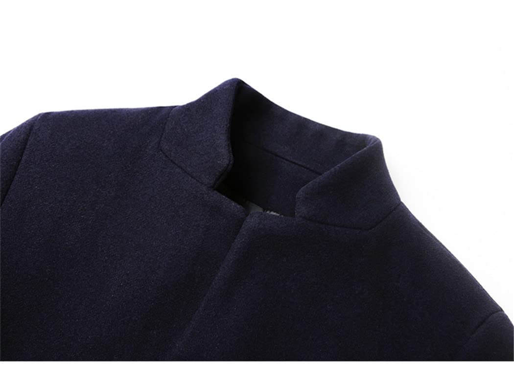 Premium Men's Winter Peacoat - 100% Cashmere Wool Overcoat for Men | Warm & Stylish Winter Wool Coat for Business, Office & Formal Occasions