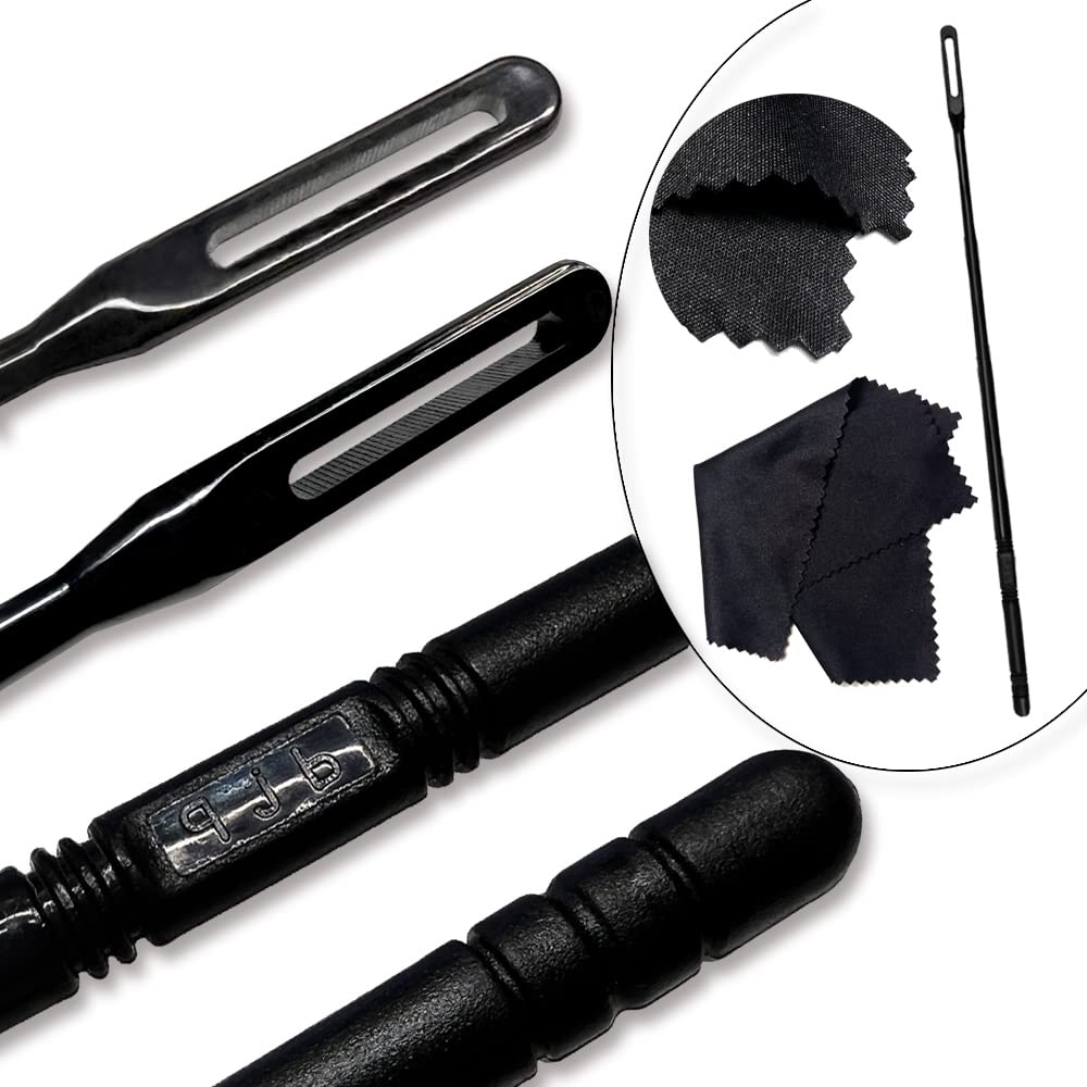 Flute Cleaning Kit with Rod & Cloths for Maintenance | Home & Band Use