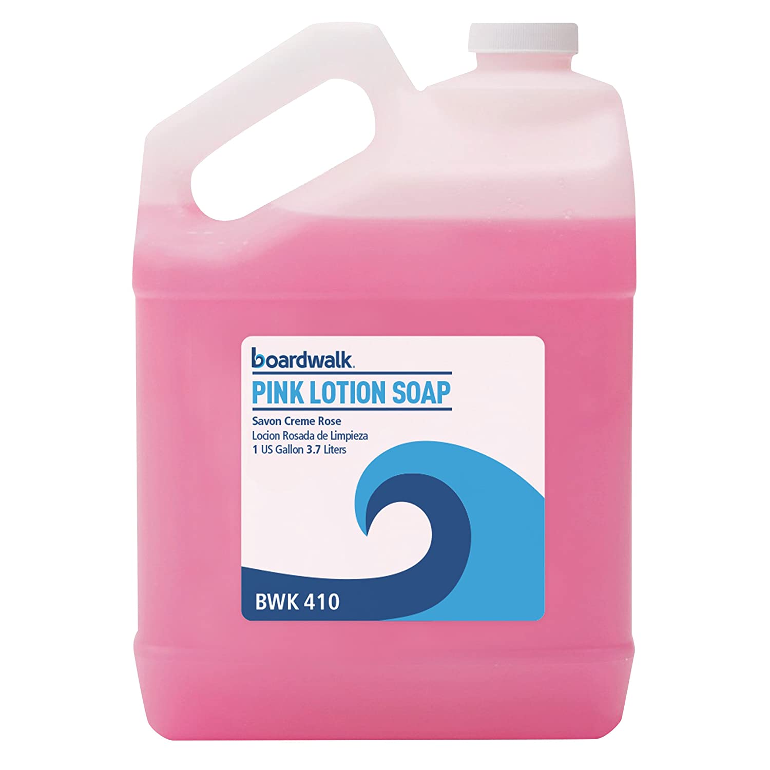 Antibacterial Pink Hand Soap Lotion - 1 Gallon Bulk Refill (4 Pack) | Gentle Moisturizing & Skin-Friendly | Ideal for Restaurants, Hospitals, and Home Use
