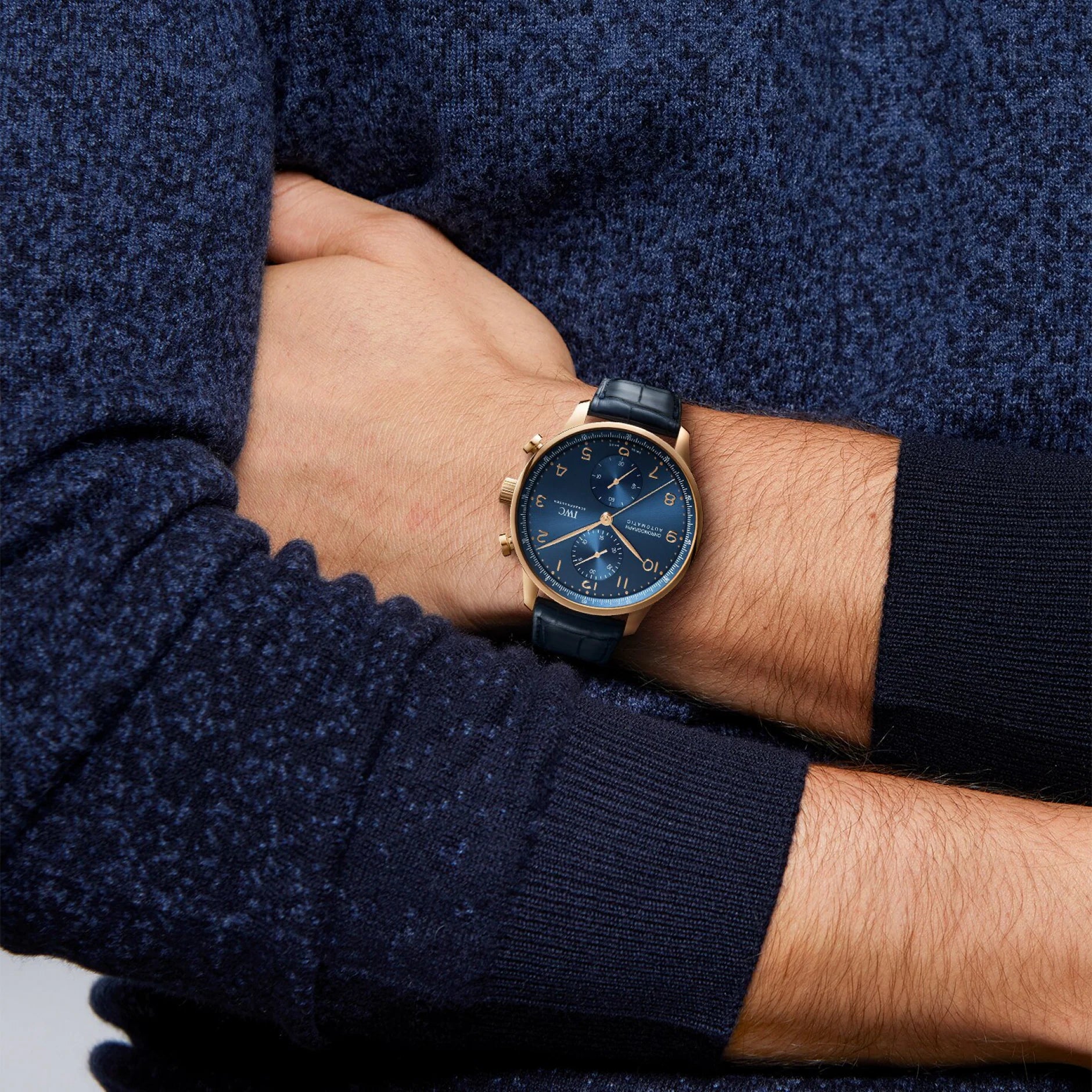 IWC Portugieser Chronograph Men's Watch - Luxury Automatic Timepiece for Business & Formal Occasions