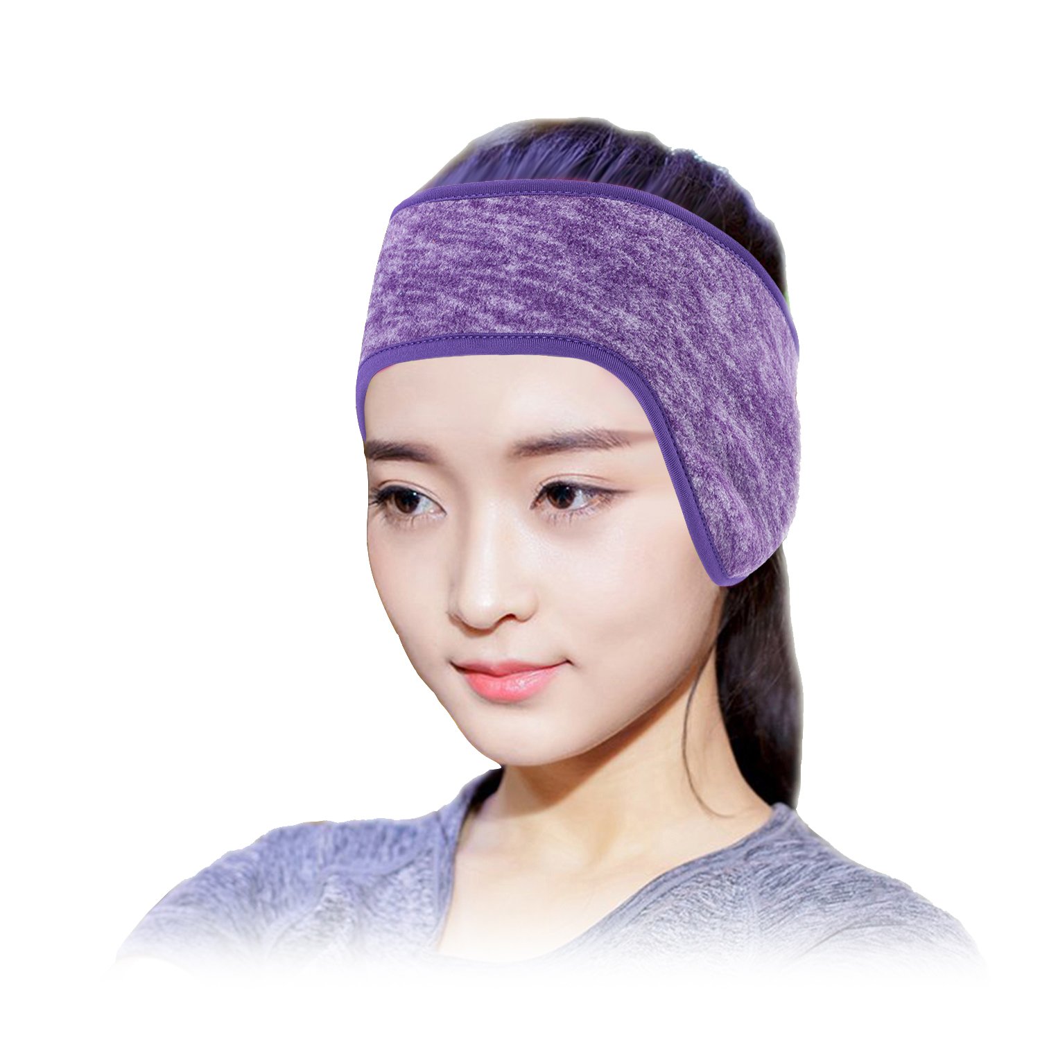 Obacle Ear Warmer Headband for Men & Women - Cold Weather Fleece Lined Winter Accessory for Running, Skiing, Hiking & Outdoor Sports (1 Pack) - Stay Warm During Winter Activities