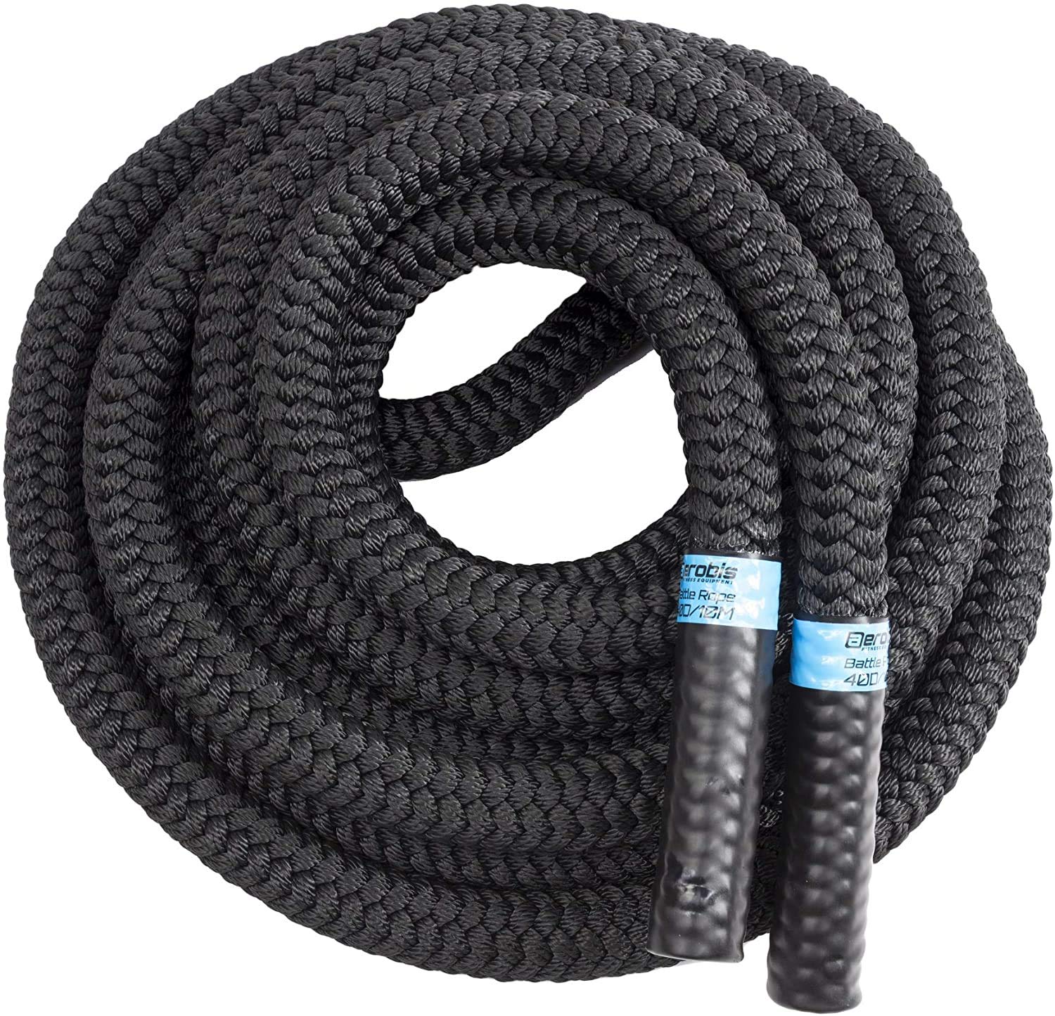 Blackthorn Battle Rope - Premium CrossFit Training Rope for Strength & Endurance Workouts | Heavy Duty Wavy Rope for Gym, Home Fitness & Outdoor Training