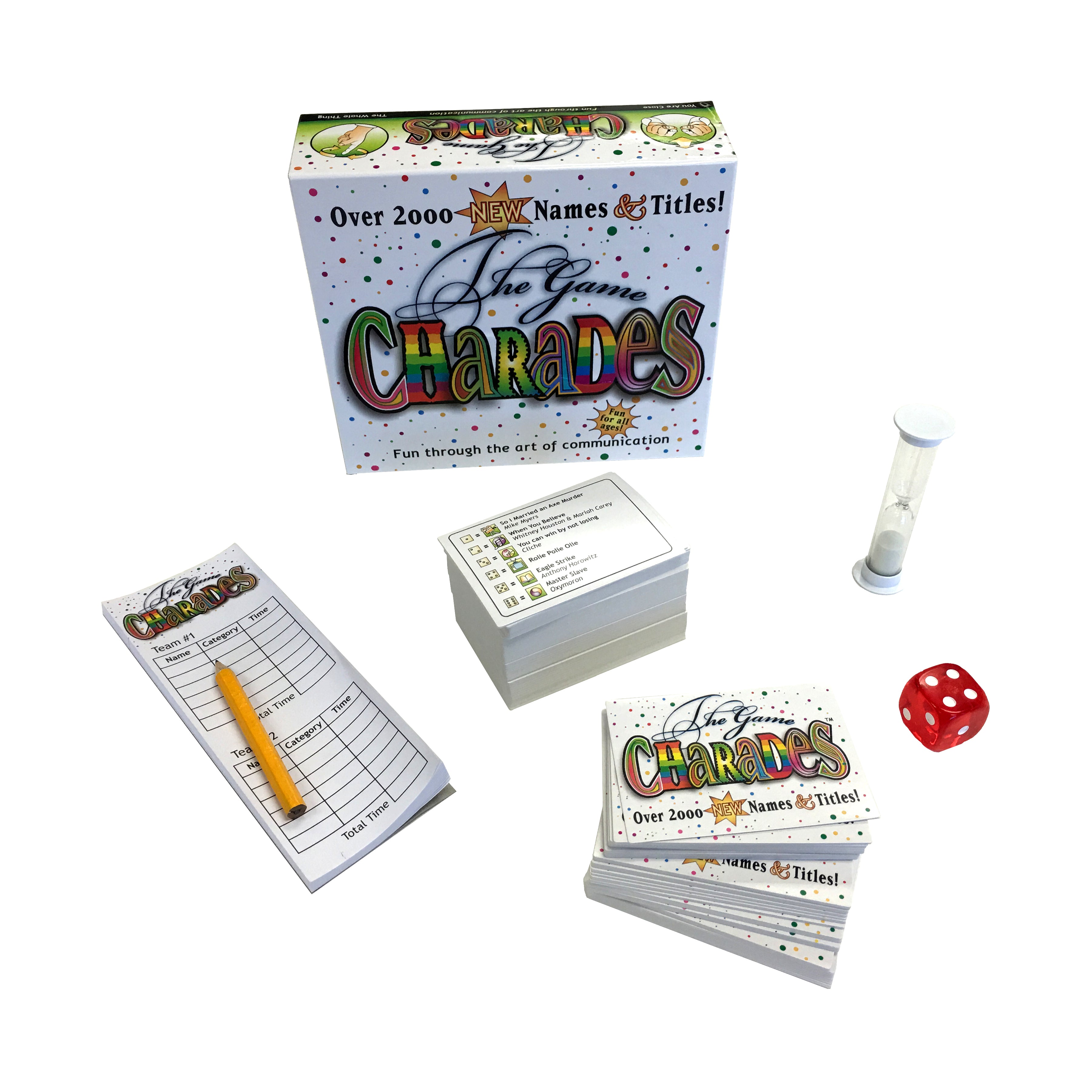 Charades Ultimate Party Edition Board Game - Fun Family & Friends Group Game for Game Nights & Social Gatherings