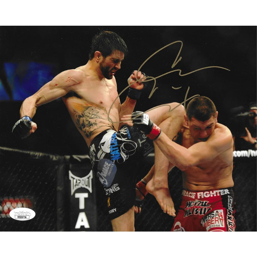 Carlos Condit Autographed 8x10 Photo with JSA COA - UFC 