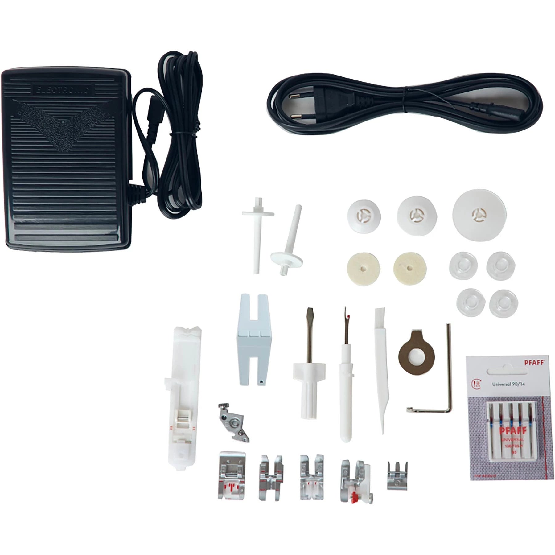 Pfaff Creative 350 Sewing & Embroidery Machine with Luggage Set - Professional Home & Travel Sewing Bundle for Quilting, Dressmaking & Craft Projects