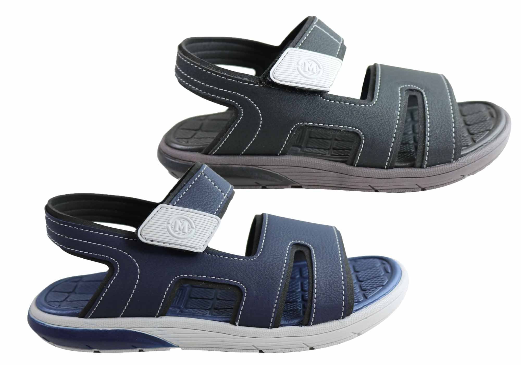 Comfortable Kids Sandals for Boys | Molekinho Dan Boys Brazilian-Made Summer Shoes | Perfect for Beach, Pool & Outdoor Play