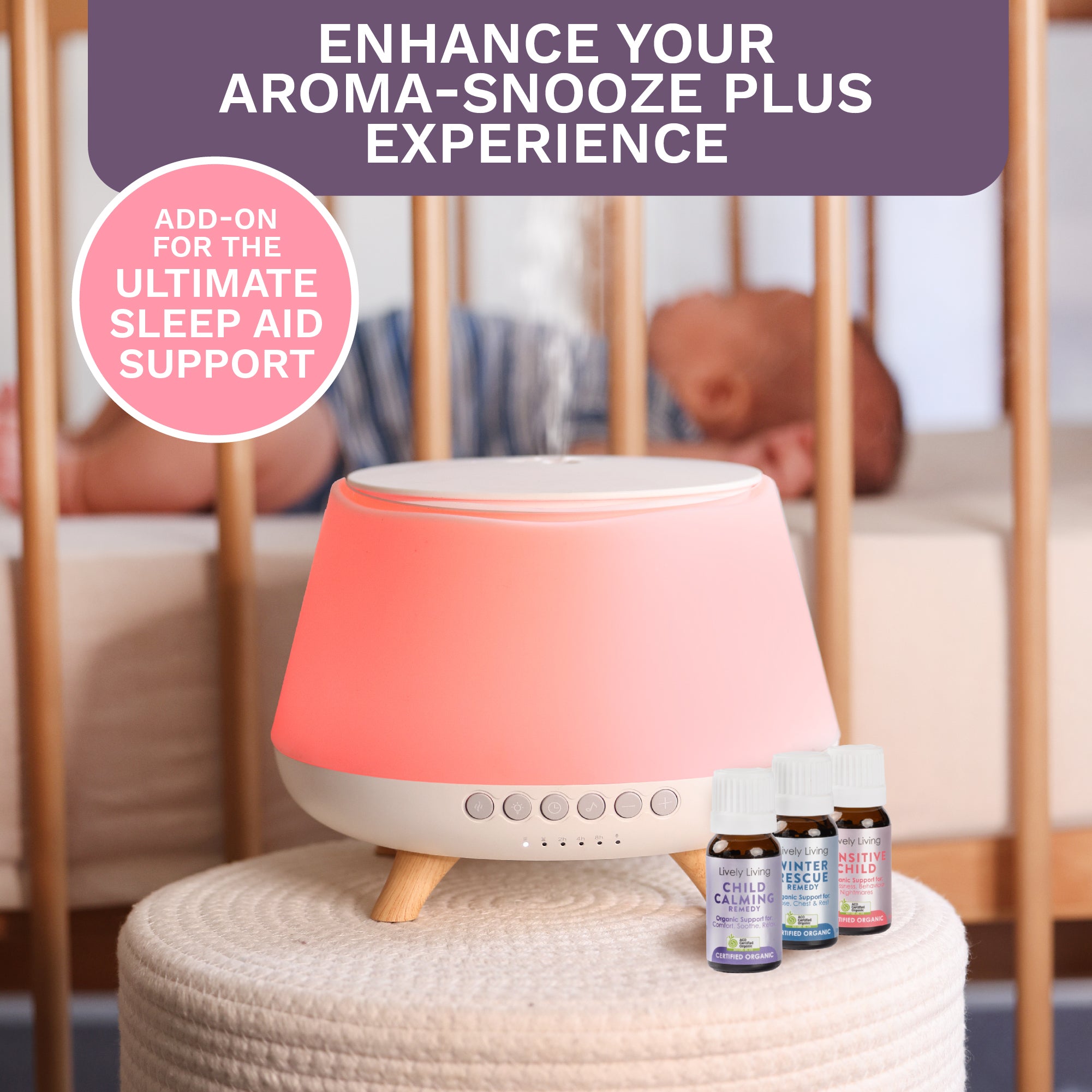 Organic Essential Oil Trio Set - Lavender, Peppermint & Eucalyptus - Aromatherapy Diffuser Blends for Relaxation, Stress Relief & Better Sleep