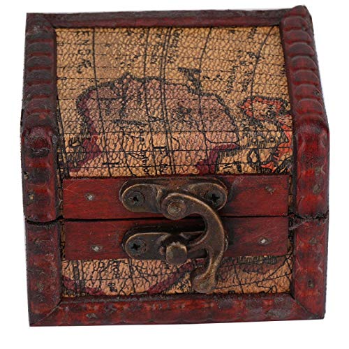 Elegant Wooden Jewelry Box - Durable & Stylish Storage Organizer for Rings, Necklaces, Earrings - Perfect Gift for Women, Home, Office & Travel Accessories