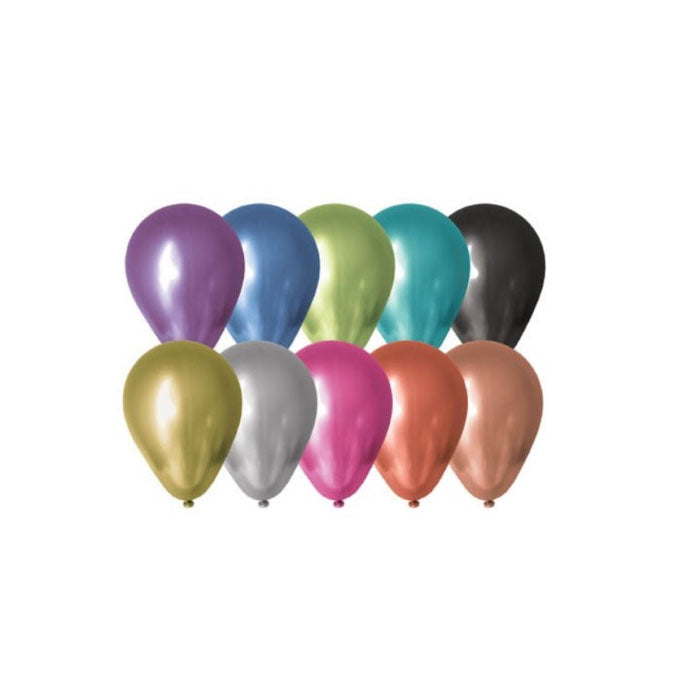 Premium Chrome Latex Balloons for Parties & Events - Elegant Metallic Finish for Birthday, Wedding & Celebration Decorations