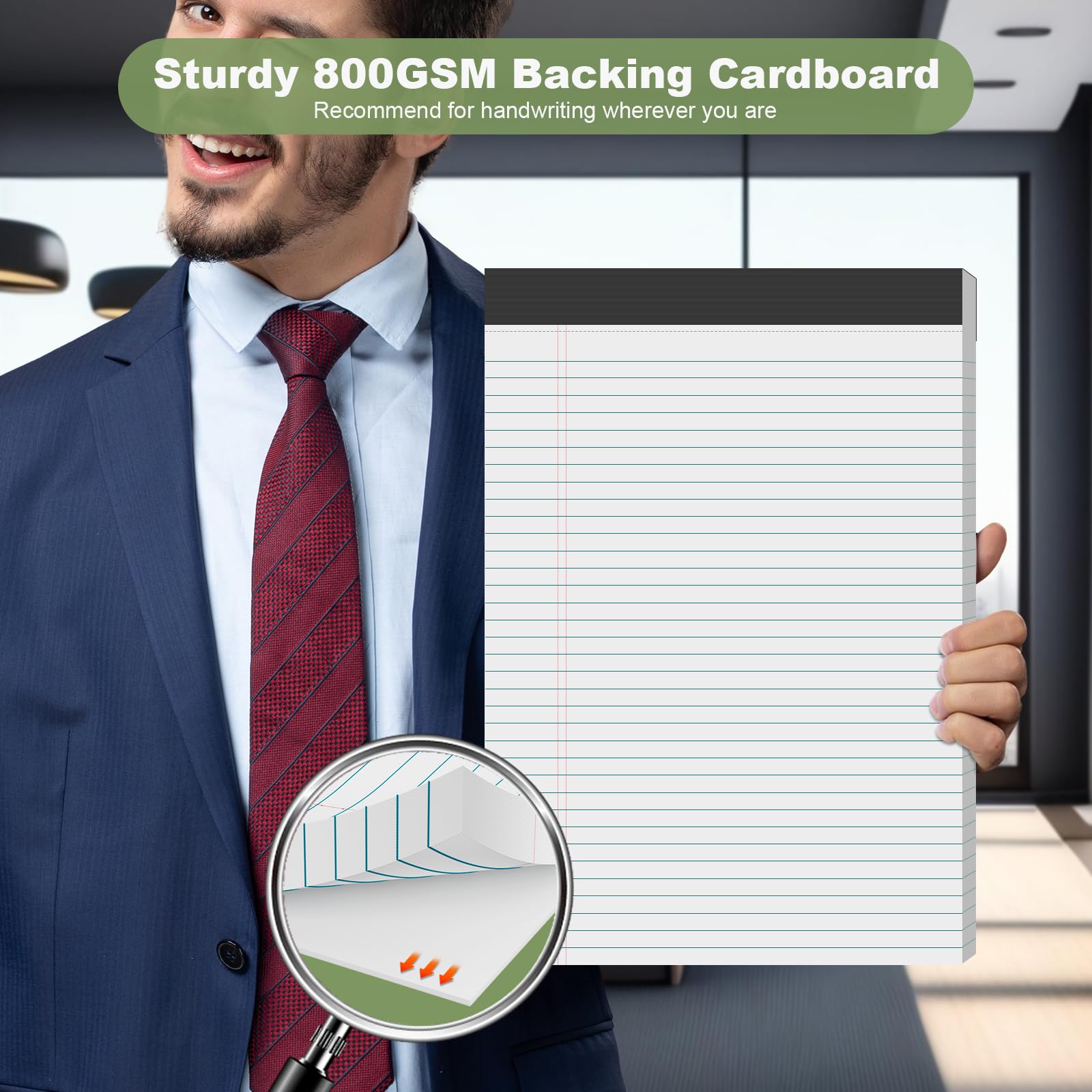 6-Pack Legal Notepads 8.5