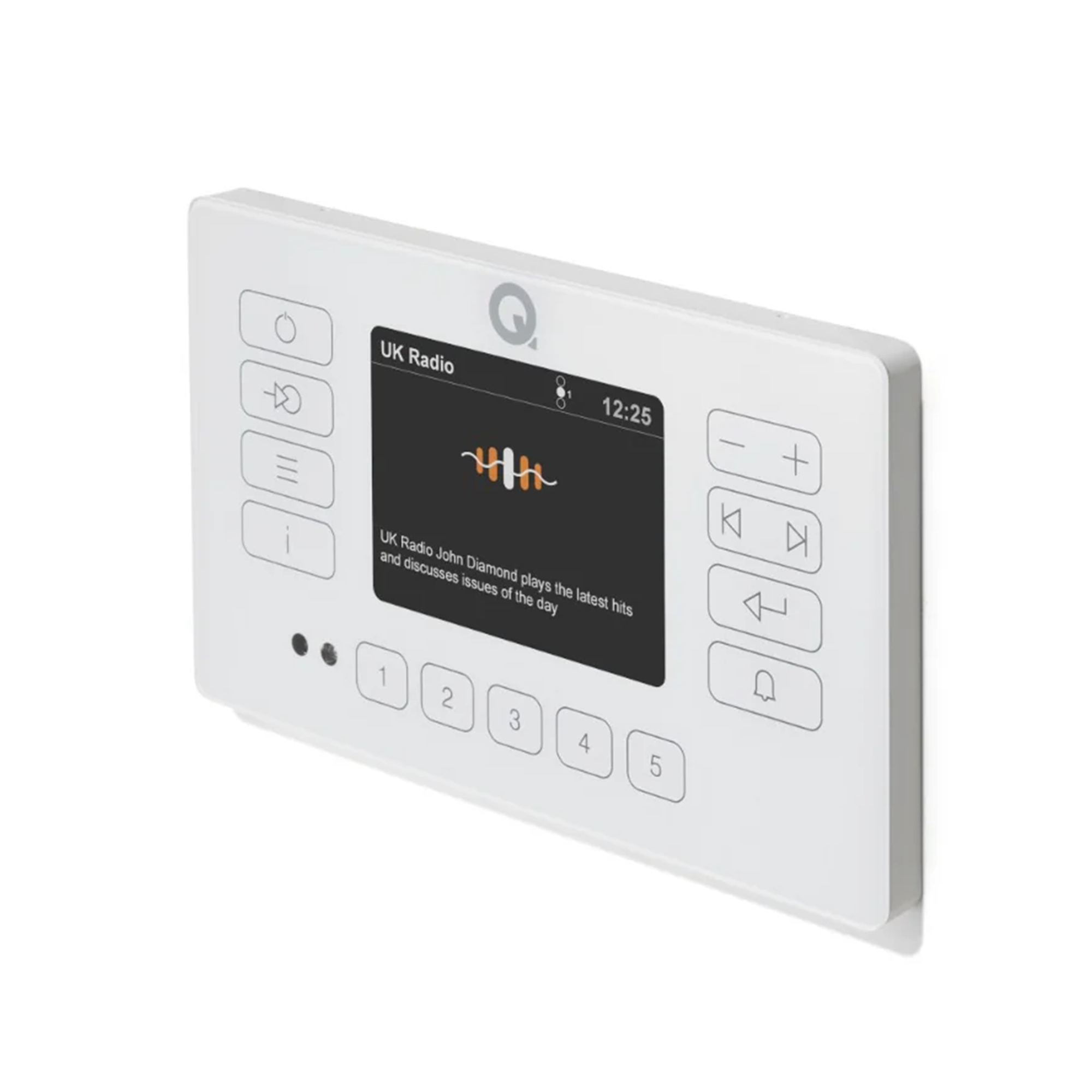Q Acoustics E120 Premium Hi-Fi System Controller - High-Performance Audio Control for Home Theater & Music Systems | Perfect for Living Room, Studio & Entertainment Spaces