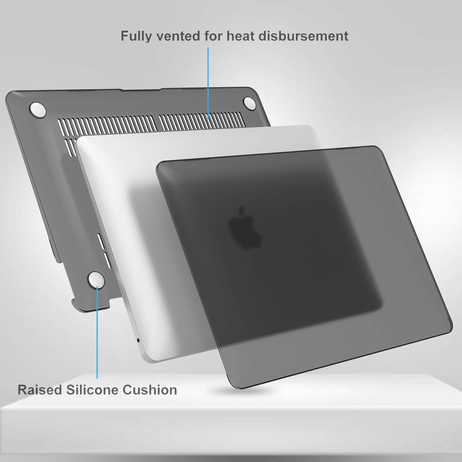 ProCase MacBook Pro 13 Case (2016-2020 Models) with Adjustable Laptop Stand - Protective Sleeve & Ergonomic Stand for Work, Travel, and Home Office Use