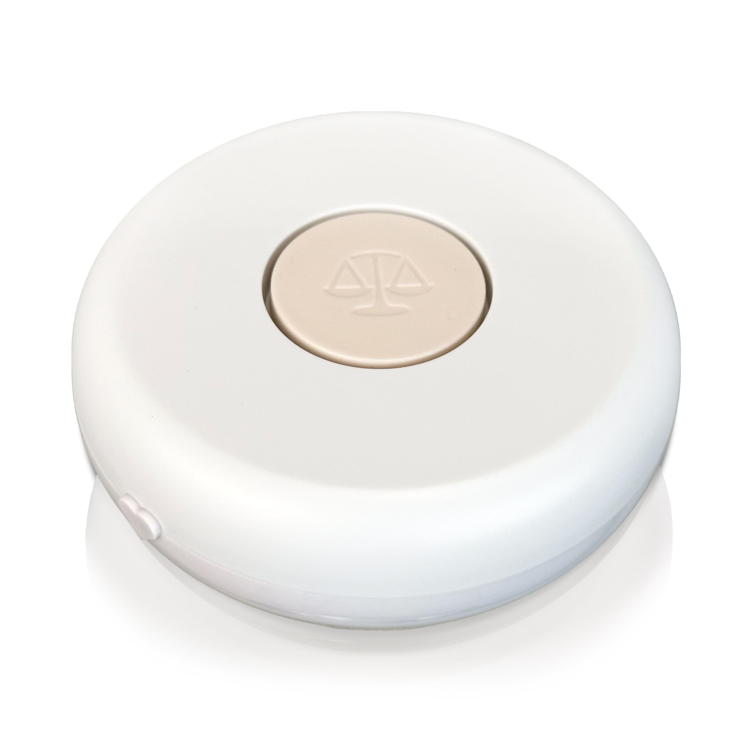 Undetectable Mechanical Mouse Jiggler - USB-Free & Software-Free Wireless Mouse Mover | Keeps Computer Active & Prevents Sleep | Long-Lasting AA Battery (12-18 Months) | Ideal for Remote Work, Online Meetings & System Updates (Pearl White)