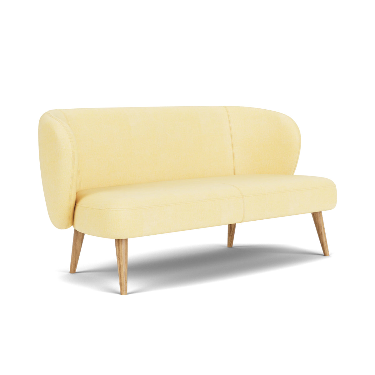 Kathleen Fabric 2 Seater Sofa - Modern Living Room Furniture for Small Spaces | Perfect for Apartments, Condos & Cozy Homes