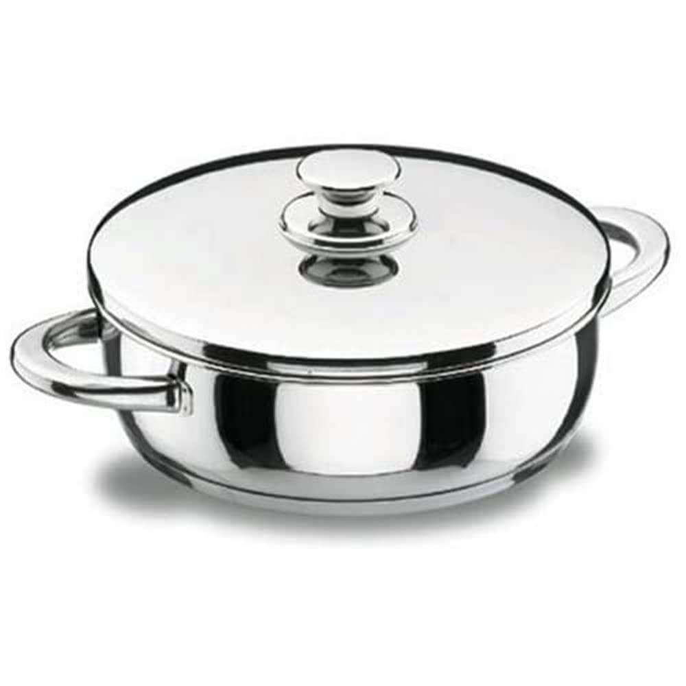 Lacor-40620 8-Inch Round Vitroceramic Dish - Durable & Heat-Resistant Baking Plate for Oven, Microwave & Serving - Perfect for Casseroles, Pies & Desserts