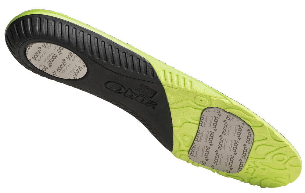 Oboz O Fit Insole Plus II - Premium Cushioning Arch Support Insoles for Men & Women - Perfect for Hiking, Running & Everyday Comfort
