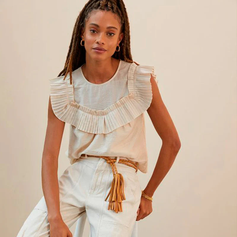 Stylish Fringe Soga Leather Belt for Women | Western Cowgirl Fashion Accessory | Perfect for Boho Outfits, Music Festivals & Country-Themed Parties