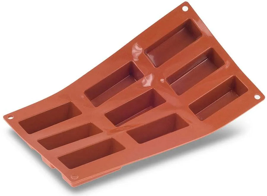 Non-Stick Orange Silicone Bread Loaf Pan - 9 Inch Tapered Loaf Pan for Baking Homemade Bread, Banana Bread & Pound Cake | Perfect for Oven, Dishwasher Safe & Easy Release