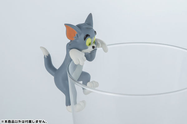 Tom & Jerry Mini Figure Glass Hanger - Hanna Barbera Putitto Kitan Club Collectible - Perfect for Car Rearview Mirror, Home Decor & Anime Fan Gifts