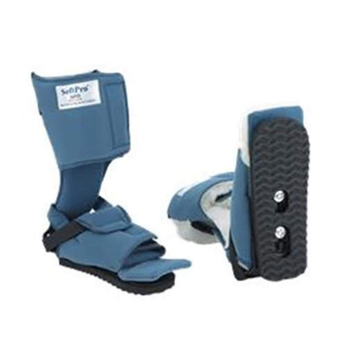 Comfortable In-Bed AFO Boot Medium Size for Foot Drop Support - Smooth Design for Nighttime Use & Recovery