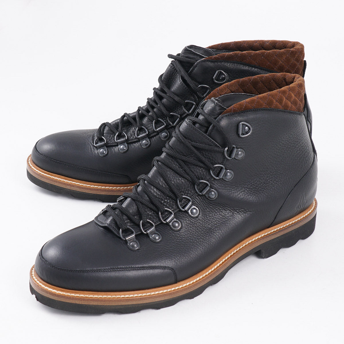 Di Bianco 'Cortina' Women's Waterproof Waxed Leather Boots - Stylish Ankle Boots for Winter, Rain & Snow | Perfect for Outdoor Hiking, City Walking & Casual Fashion