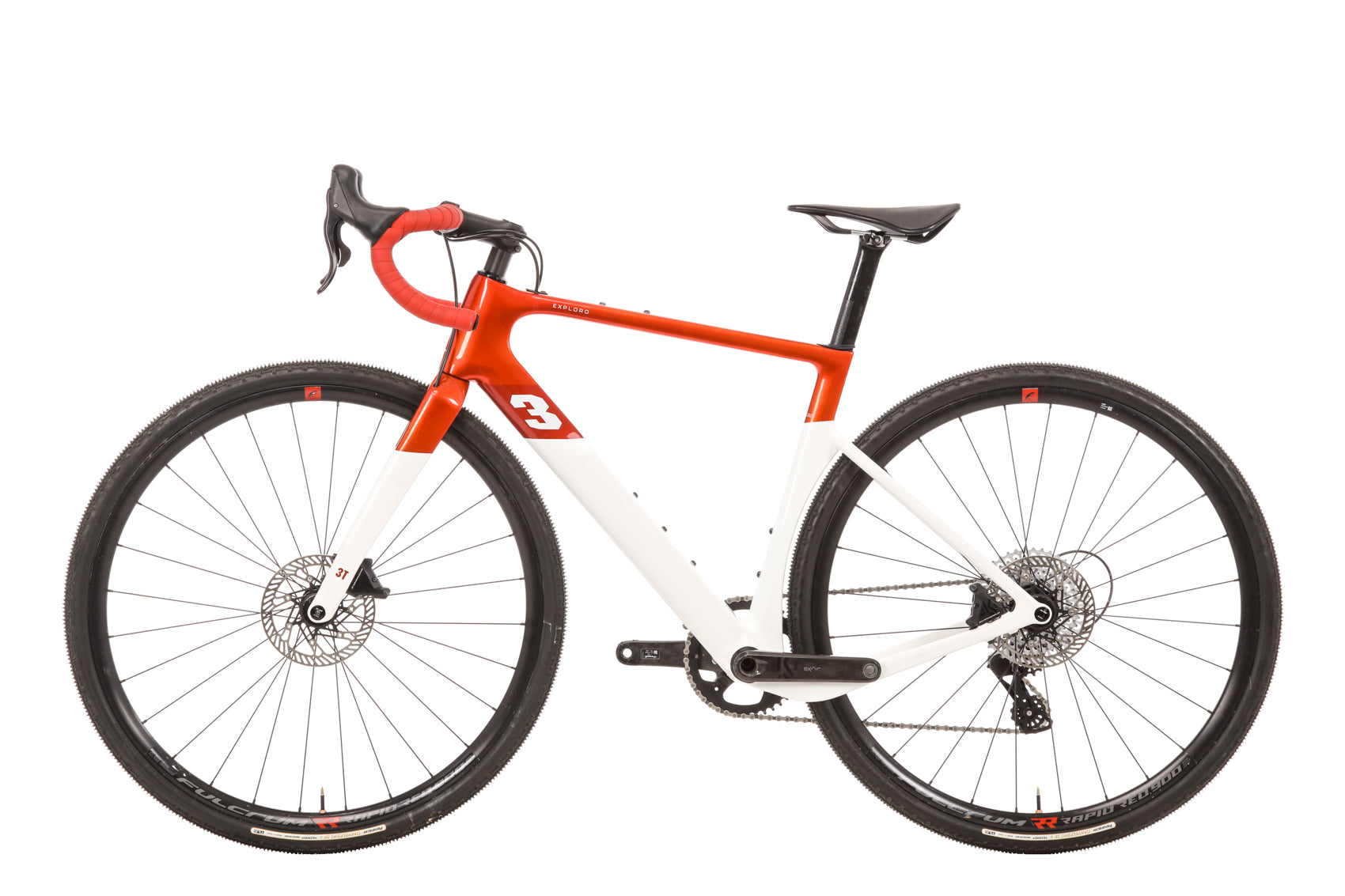 2023 3T Exploro RaceMax Ekar Gravel Bike - 51cm Carbon Frame, 1x13 Speed for Off-Road Adventure & Bikepacking | Perfect for Trail Riding, Commuting & Endurance Cycling