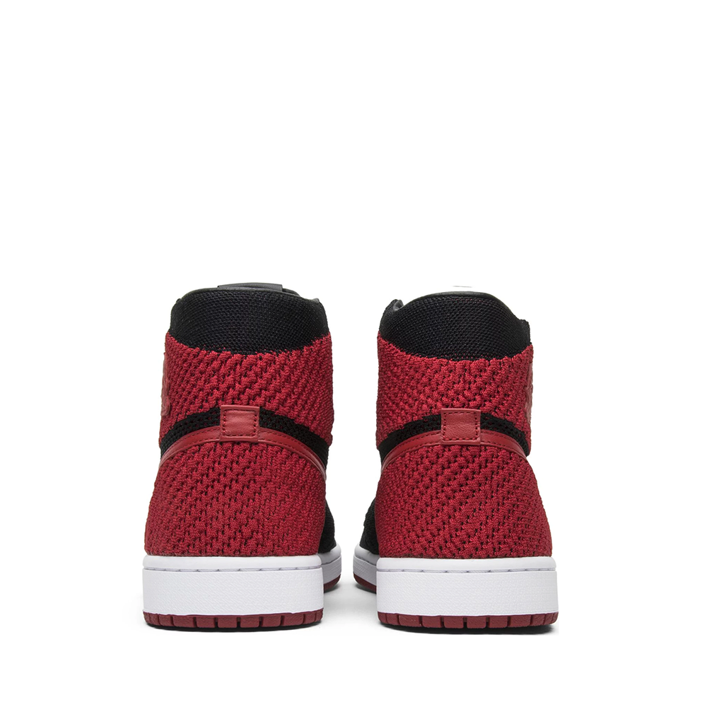 Nike Air Jordan 1 Retro High Flyknit Bred - Men's Basketball Shoes for Casual Wear & Street Style | Perfect for Sneakerheads & Sports Enthusiasts