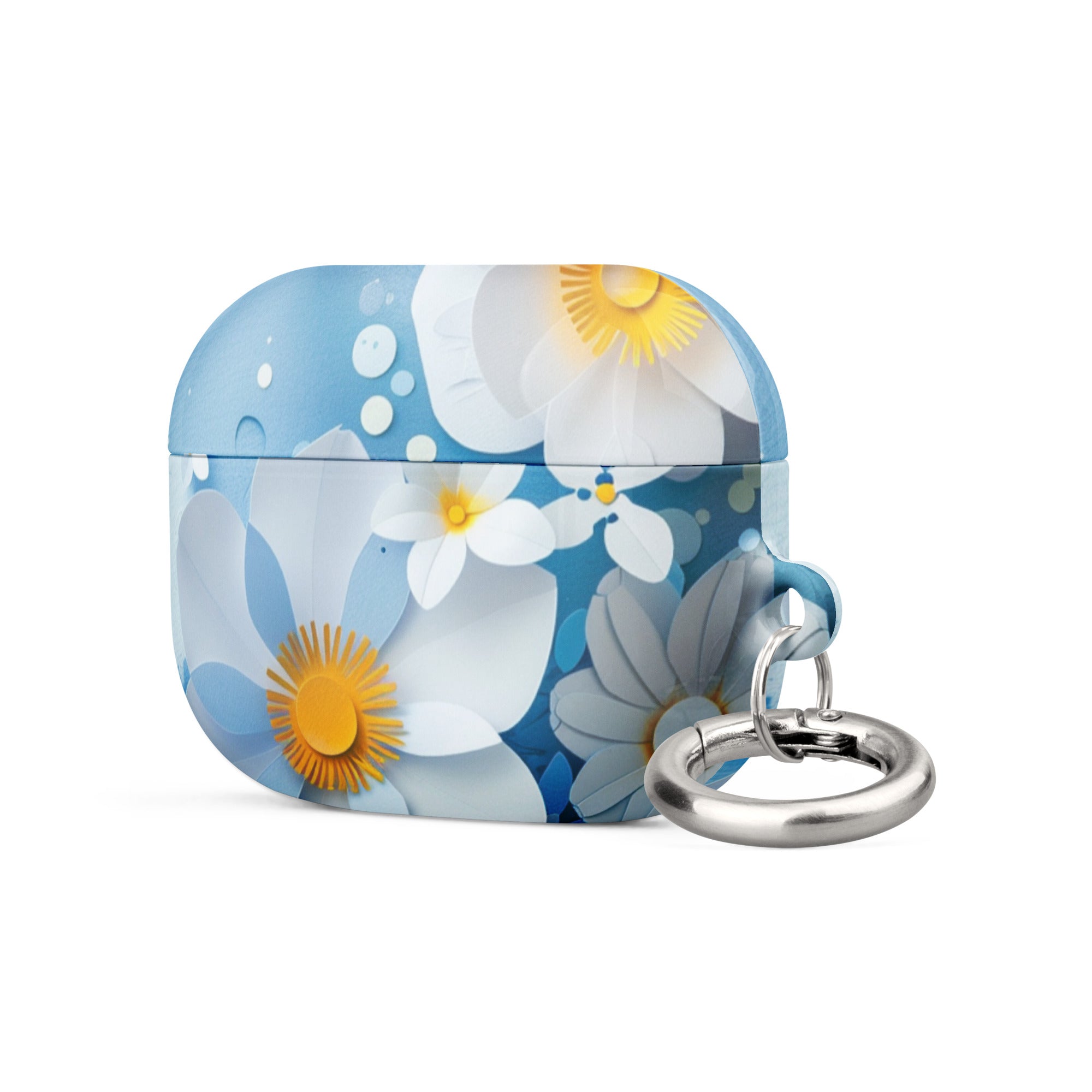 Premium Daisy Sky AirPods Case - Shockproof & Scratch-Resistant Cover for AirPods 1/2/3/Pro - Cute Floral Design Protective Case for Gym, Travel & Everyday Use