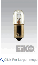 Eiko 40932 755 6.3V .15A T3 1/4 Mini Bay Base Light Bulb - Replacement for Appliances, Instruments & Vintage Electronics - Perfect for Ovens, Microwaves & Retro Radios