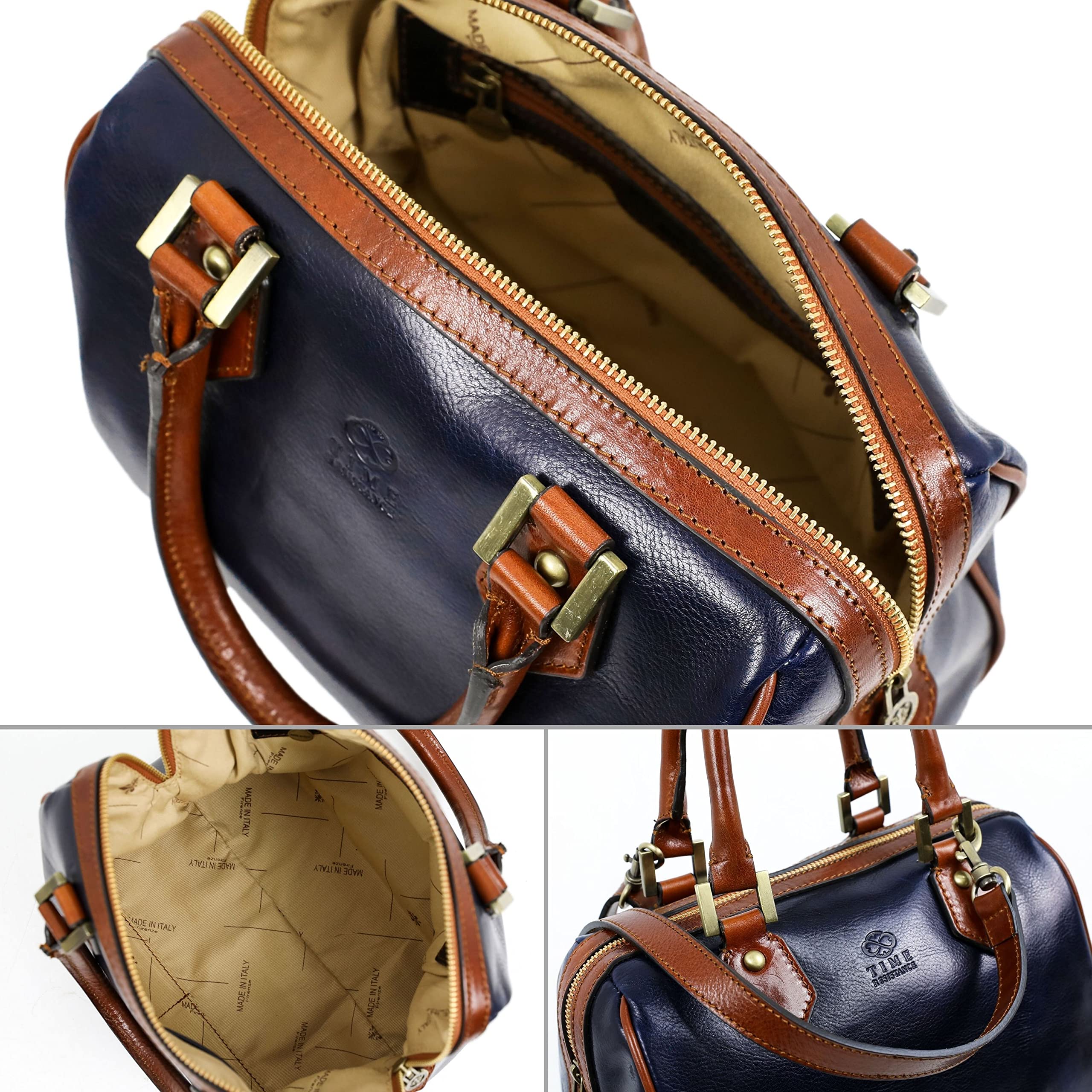 Premium Full-Grain Leather Handbag for Women - Durable Time-Resistant Top Handle Tote Purse - Perfect for Work, Travel & Everyday Use