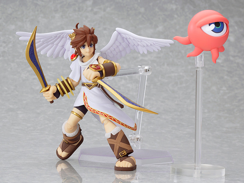 Figma #175 Pit (Reissue) Action Figure - Kid Icarus: Uprising Video Game Collectible for Display & Gaming Enthusiasts