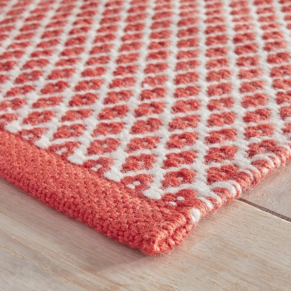 Handwoven Cotton Mainsail Indoor Outdoor Area Rug - Soft & Durable for Living Room, Bedroom, Patio, Deck