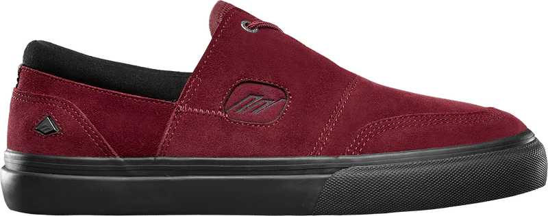 Emerica Servold Skate Shoes - Oxblood Red High-Top Sneakers for Men | Durable & Comfortable for Skateboarding, Streetwear & Casual Wear