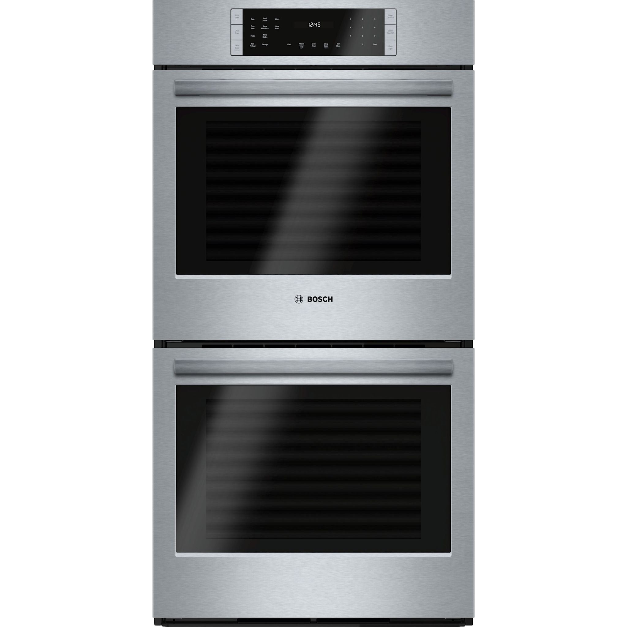 Bosch 27-Inch Double Wall Oven (HBN8651UC) - Stainless Steel Built-In Electric Oven with Convection Cooking - Perfect for Baking, Roasting & Entertaining in Modern Kitchens