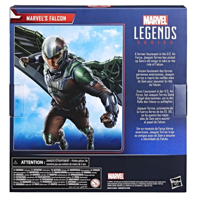 Marvel Legends Deluxe Falcon Captain America: Brave New World Action Figure - Collectible Superhero Toy for Display & Play | Gift for Marvel Fans & Collectors