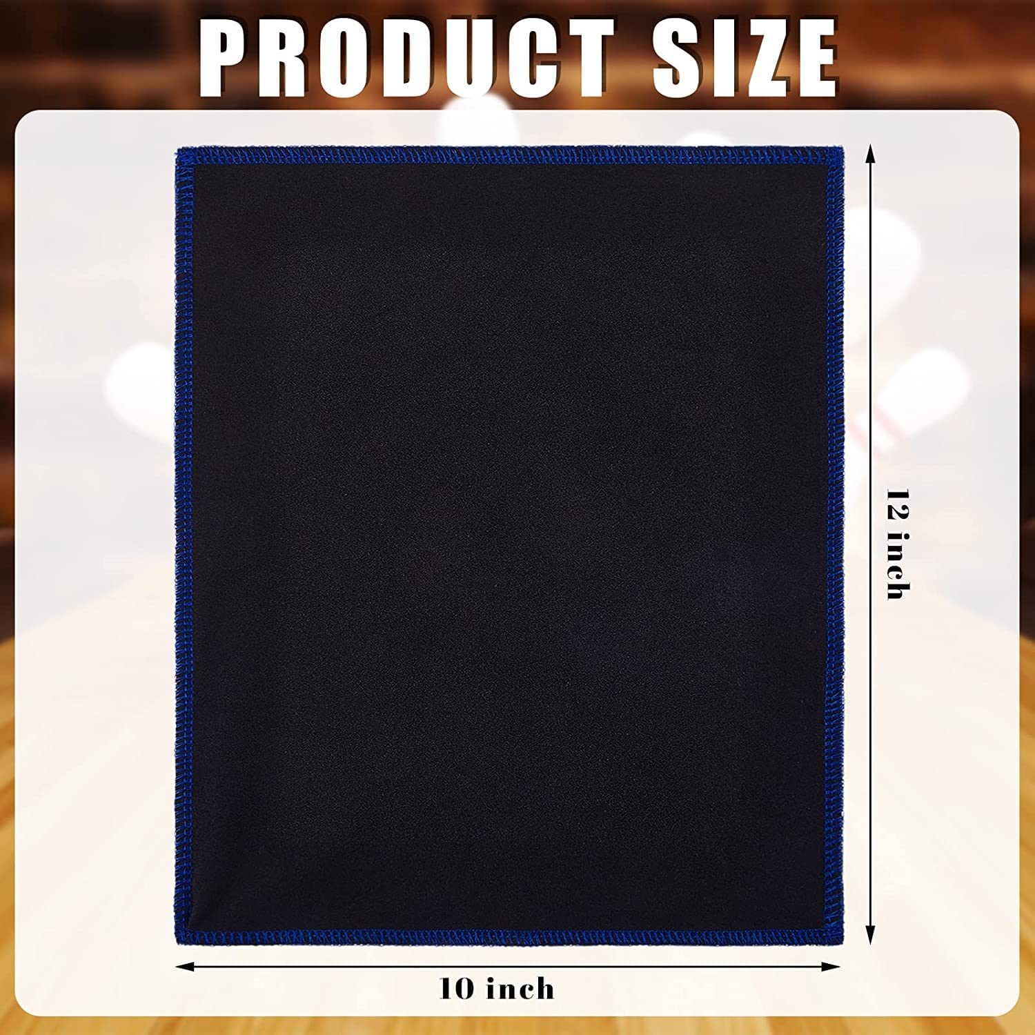 Premium Microfiber Bowling Ball Cleaning Towel - 12