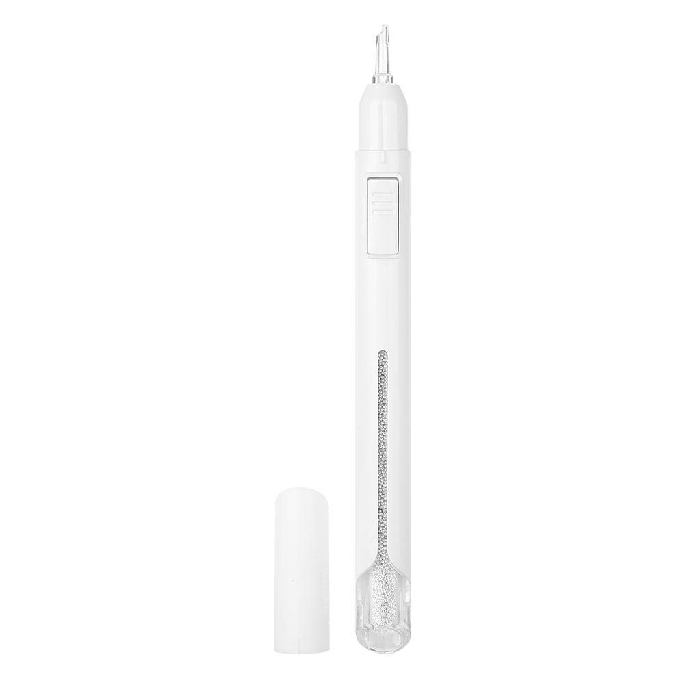 Nail Art Dotting Pen - 0.8mm Nail Beads Dotting Tool for Manicure & Pedicure, Professional Nail Design Kit for DIY Nail Art, Perfect for Salon & Home Use (Silver)