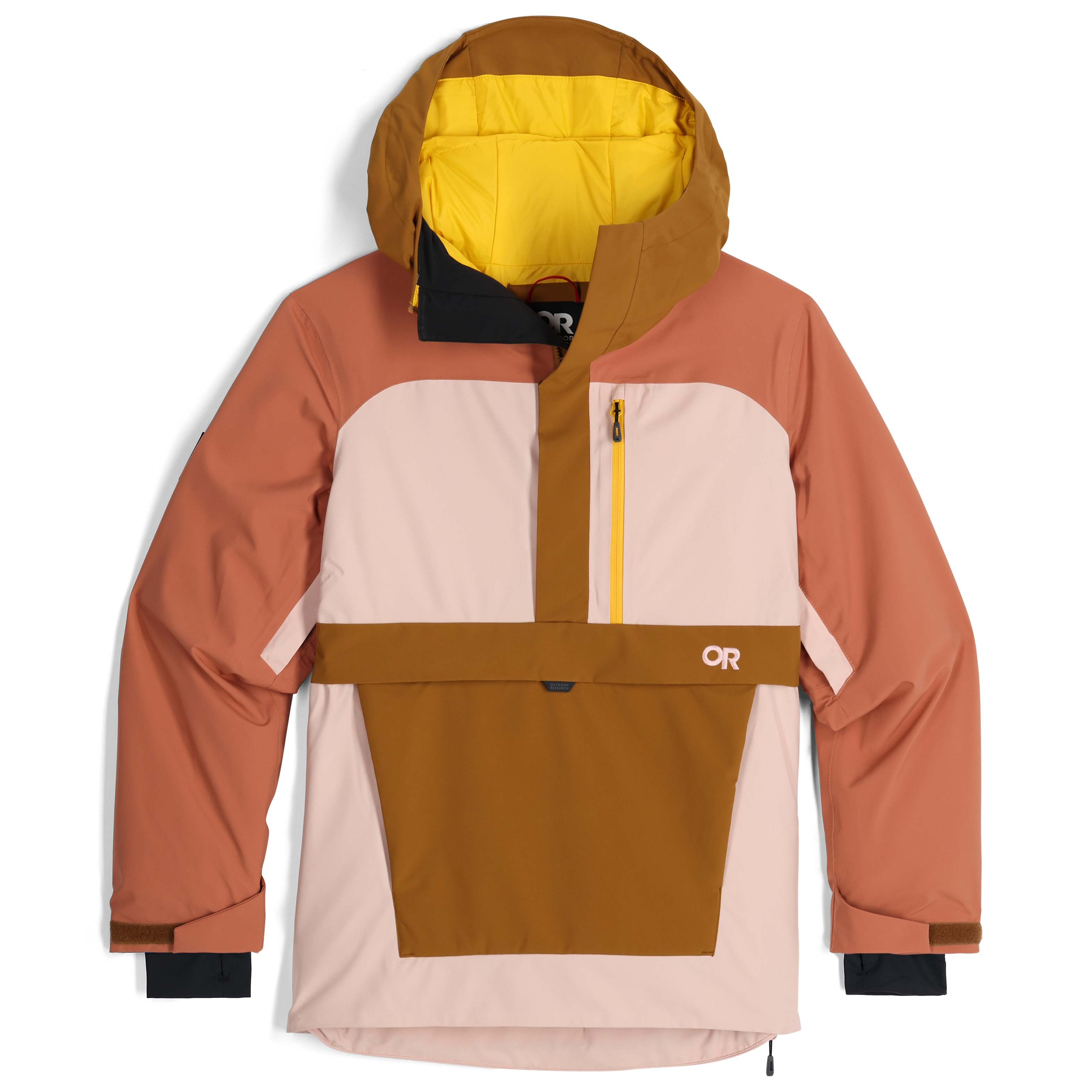 Women's Waterproof Snowcrew Anorak Jacket - Winter Windproof Ski Coat for Outdoor Activities & Snowboarding