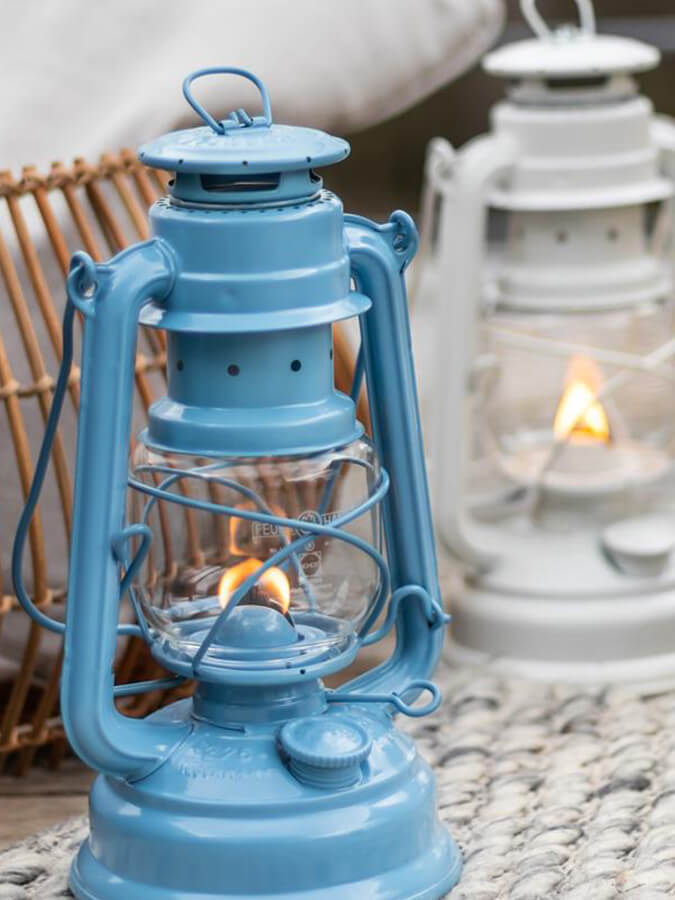 Feuerhand Baby Special 276 Hurricane Lantern - Vintage Outdoor Camping Light for Emergency, Garden, Patio & Power Outages