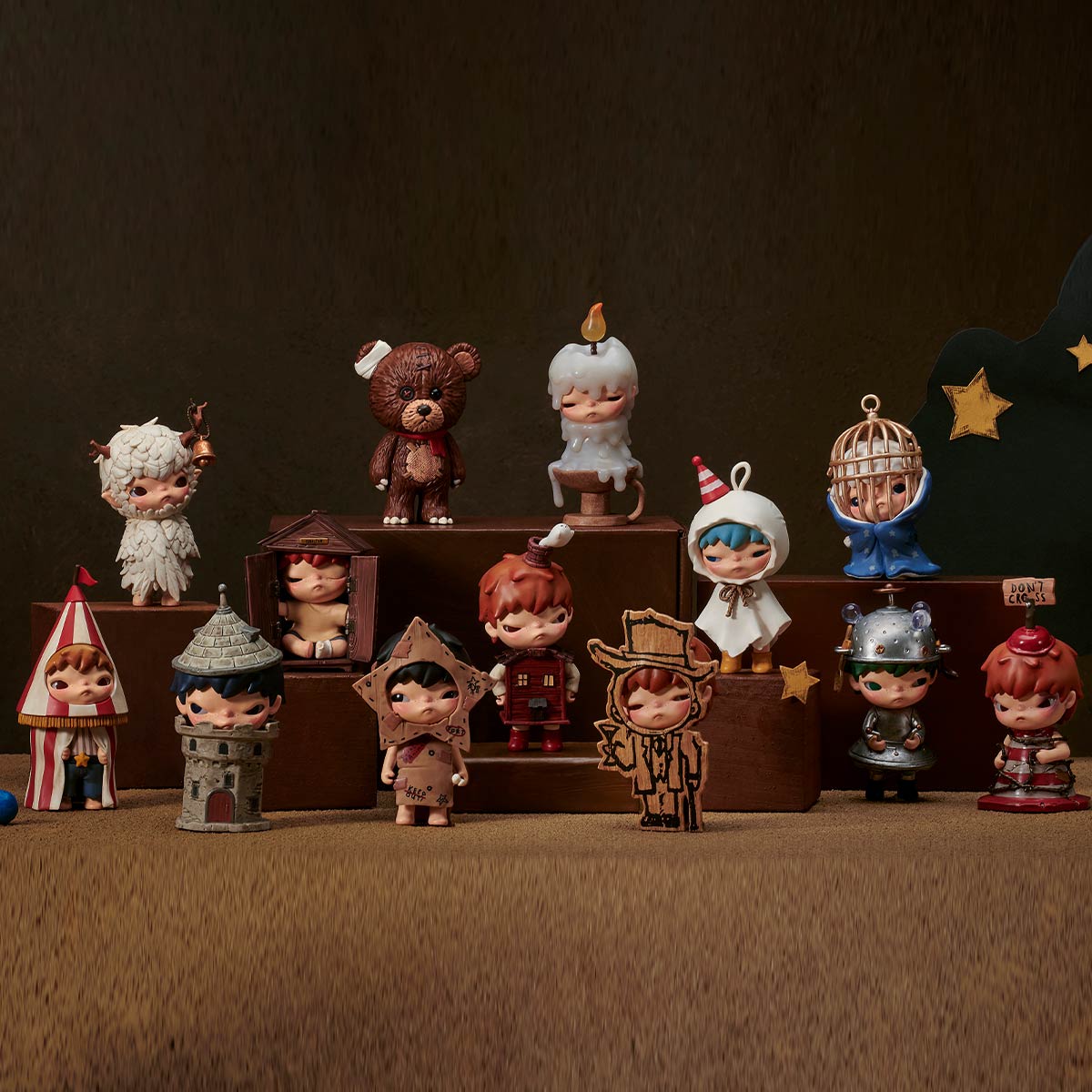 Hirono Shelter Series Anime Figures - Collectible Japanese Figurines for Display & Decoration | Perfect for Anime Fans, Home Decor, and Gift Giving