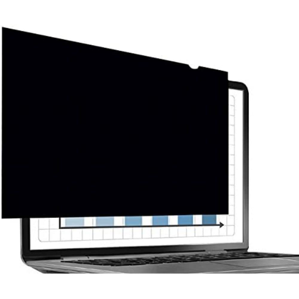 Fellowes PrivaScreen 15.4 Inch Widescreen Laptop Privacy Filter (16:10 Aspect Ratio) - Anti-Glare, Blue Light Reduction for Office, Travel & Public Use - Model 4800701