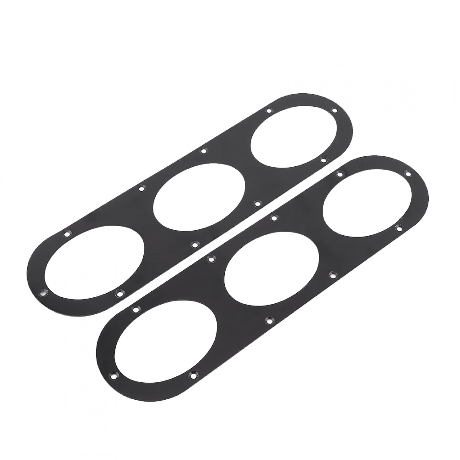Universal Aluminum Alloy Rear Bumper Race Air Diffuser Panel - 2 Pack Car Styling Accessory for Enhanced Aerodynamics & Sporty Look | Perfect for Racing, Car Shows & Performance Upgrades