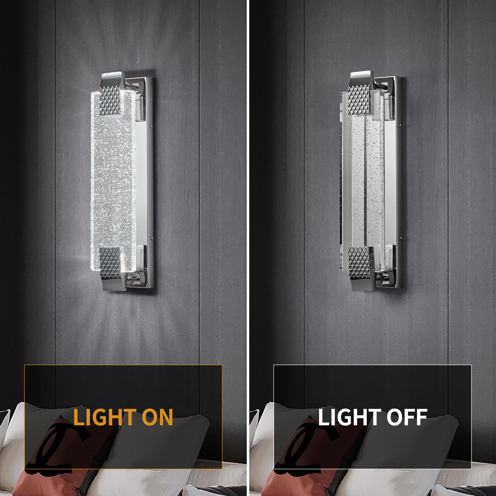 Modern Crystal Wall Sconce Lighting - 19.09