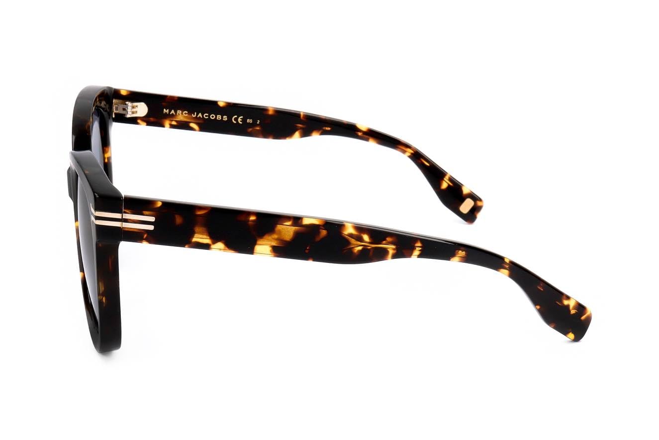 Marc Jacobs MJ 1012/S Havana Sunglasses - Unisex Acetate Frame, 52mm Lens Size, UV Protection - Perfect for Beach, Driving & Outdoor Activities