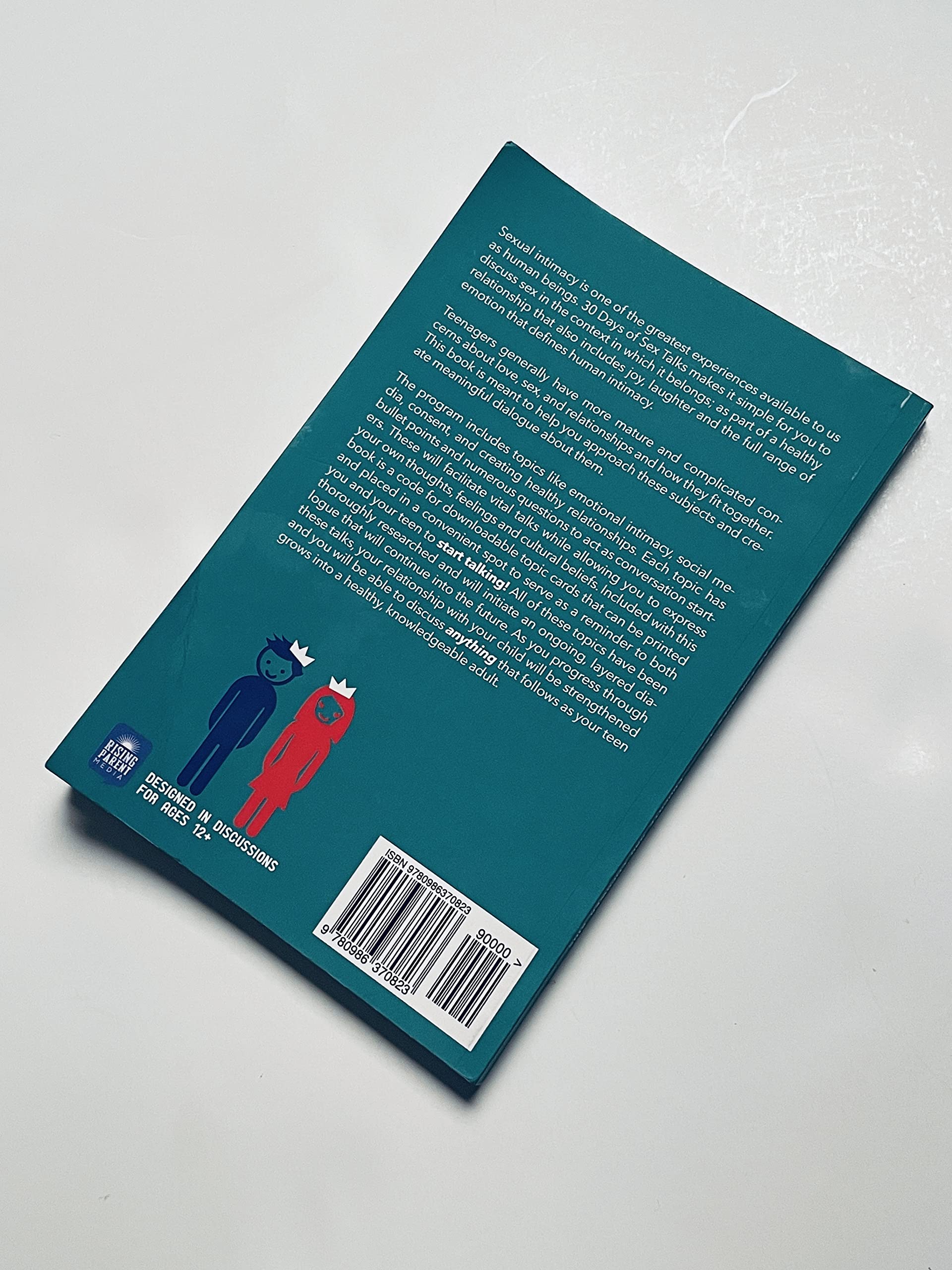 30 Days of Sex Talks for Ages 12+ | Comprehensive Guide to Sexual Intimacy Education for Teens | Parent-Child Bonding & Safe Discussions