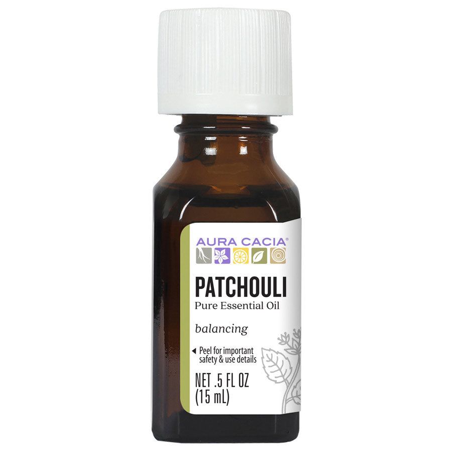 Organic Patchouli Essential Oil - 0.5 Oz (15ml) 100% Pure Therapeutic Grade for Aromatherapy, Massage & Relaxation - Perfect for Diffusers, DIY Skincare & Stress Relief